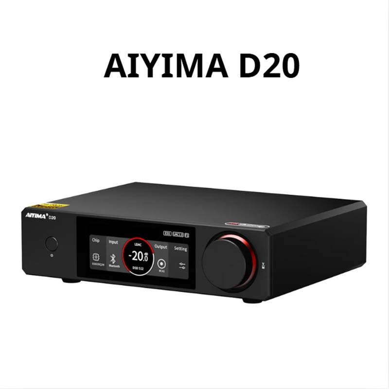 AIYIMA D20 – DAC Hi-Fi Dual Chip ESS ES9039Q2M & AK4493S